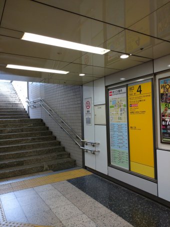 税理士法人アイビスでの相続相談までの道順1＜栄駅4番出口＞